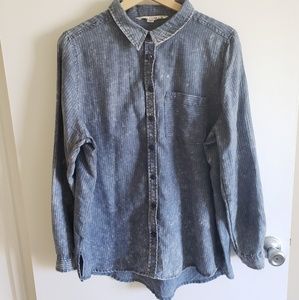 Soft cotton button up